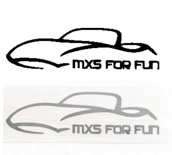 Sticker (zilver/zwart) - 1 stuk